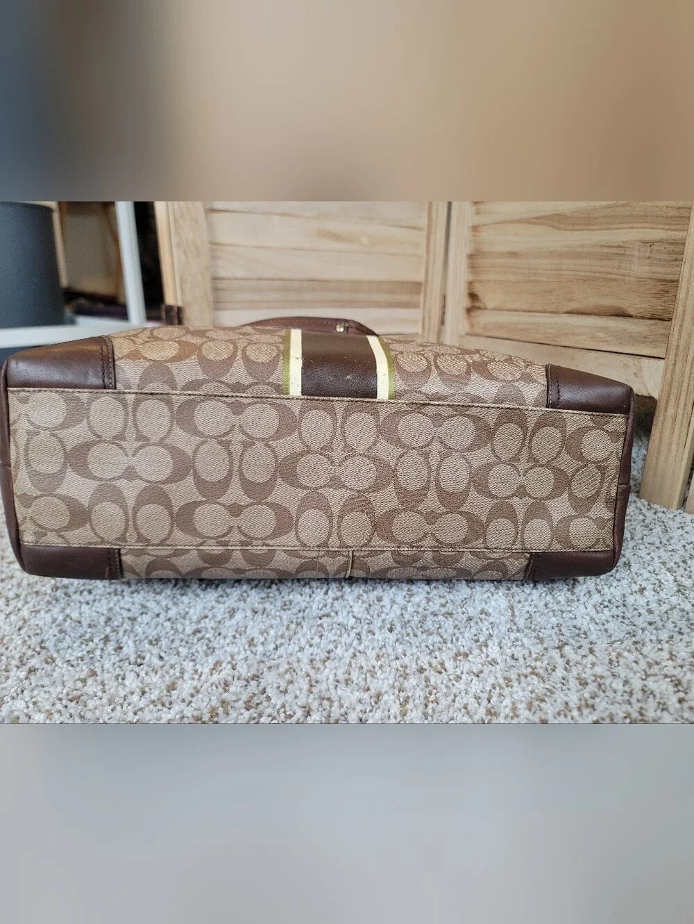 Coach diaper bag